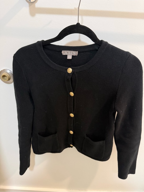 J. Crew Sweaters - J. Crew Black Cardigan with Gold Buttons